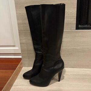 Banana Republic Elegant Black 4 inch Heeled Boots